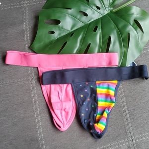 NWT Mens Thong 2pack